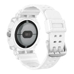 Pulseira de Relógio Integrada de Cor Sólida Três-Prova, Para Google Pixel Watch