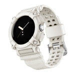 Pulseira de Relógio Integrada de Cor Sólida Três-Prova, Para Google Pixel Watch