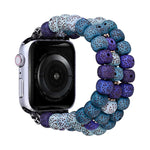 Correia de Relógio Simples com Contas Bodhi, Para Apple Watch Ultra 49mm / Série 8&7 45mm, Para Apple Watch Série 8&7 41mm