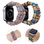 Correia de Relógio com Contas em Peças, Para Apple Watch Ultra 49mm / Série 8&7 45mm, Para Apple Watch Série 8&7 41mm