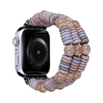 Correia de Relógio com Contas em Peças, Para Apple Watch Ultra 49mm / Série 8&7 45mm, Para Apple Watch Série 8&7 41mm