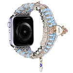 Correia de Relógio com Contas Estilo Floresta, Para Apple Watch Ultra 49mm / Série 8&7 45mm, Para Apple Watch Série 8&7 41mm