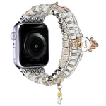Correia de Relógio com Contas Estilo Floresta, Para Apple Watch Ultra 49mm / Série 8&7 45mm, Para Apple Watch Série 8&7 41mm