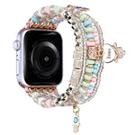 Correia de Relógio com Contas Estilo Floresta, Para Apple Watch Ultra 49mm / Série 8&7 45mm, Para Apple Watch Série 8&7 41mm