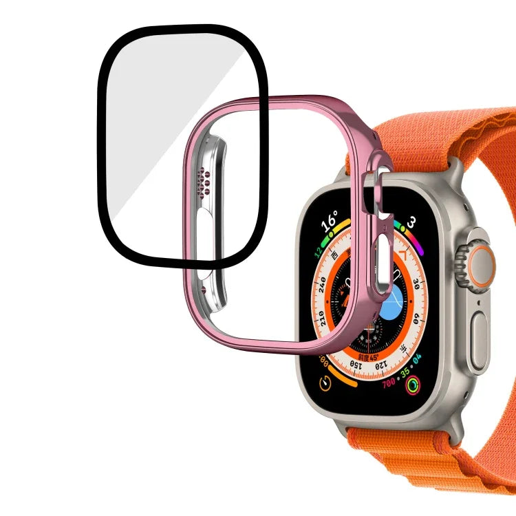 Capa Integral de Relógio em Vidro Temperado PC com Revestimento Brilhante, Para Apple Watch Ultra 3 / 2 / 1 49mm
