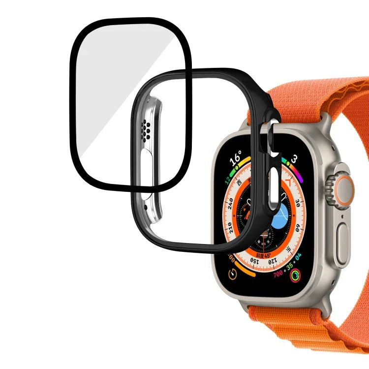 Capa Integral de Relógio em Vidro Temperado PC com Revestimento Brilhante, Para Apple Watch Ultra 3 / 2 / 1 49mm