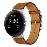 Correia de relógio em pele genuína, para Google Pixel Watch 4 / 3 / 2 / 1 41mm