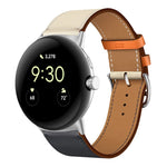 Correia de relógio em pele genuína, para Google Pixel Watch 4 / 3 / 2 / 1 41mm