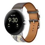 Correia de relógio em pele genuína, para Google Pixel Watch 4 / 3 / 2 / 1 41mm