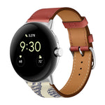 Correia de relógio em pele genuína, para Google Pixel Watch 4 / 3 / 2 / 1 41mm
