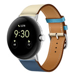 Correia de relógio em pele genuína, para Google Pixel Watch 4 / 3 / 2 / 1 41mm