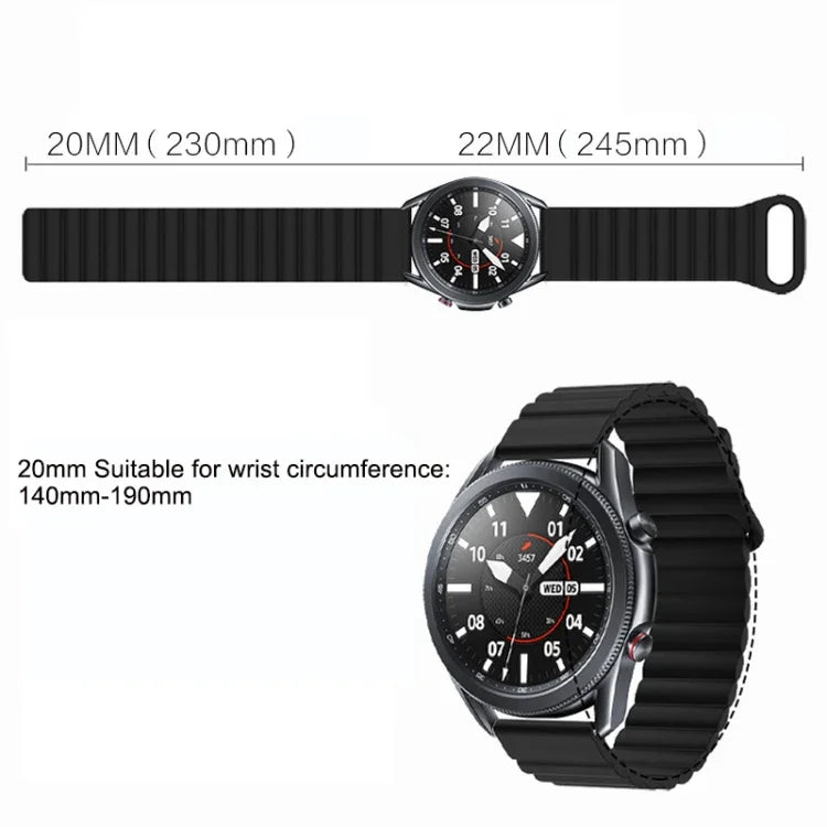 Pulseira de relógio em silicone magnética com fivela invertida, para Google Pixel Watch 4 / 3 / 2 / 1 41mm