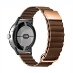 Pulseira de Relógio em Pele Genuína com Fecho Reverso Magnético, Para Google Pixel Watch 4 / 3 / 2 / 1 41mm