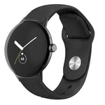 Pulseira de Relógio em Silicone com Fecho Reverso Cor Sólida, Para Google Pixel Watch 4 / 3 / 2 / 1 41mm
