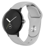 Pulseira de Relógio em Silicone com Fecho Reverso Cor Sólida, Para Google Pixel Watch 4 / 3 / 2 / 1 41mm