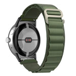 Pulseira de Relógio com Conector Preto em Nylon Loop, Para Google Pixel Watch 4 / 3 / 2 / 1 41mm