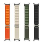 Pulseira de Relógio com Conector Preto em Nylon Loop, Para Google Pixel Watch 4 / 3 / 2 / 1 41mm