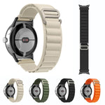 Pulseira de Relógio com Conector Preto em Nylon Loop, Para Google Pixel Watch 4 / 3 / 2 / 1 41mm