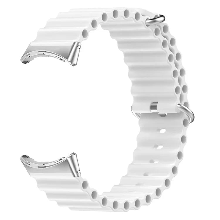 Pulseira de relógio em silicone Ocean, para Google Pixel Watch 4 / 3 / 2 / 1 41mm