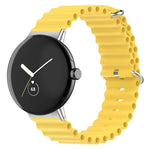 Pulseira de relógio em silicone Ocean, para Google Pixel Watch 4 / 3 / 2 / 1 41mm
