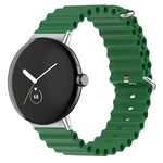 Pulseira de relógio em silicone Ocean, para Google Pixel Watch 4 / 3 / 2 / 1 41mm