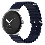 Pulseira de relógio em silicone Ocean, para Google Pixel Watch 4 / 3 / 2 / 1 41mm