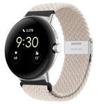 Correia de Relógio em Nylon com Fivela Metálica, Para Google Pixel Watch 4 / 3 / 2 / 1 41mm