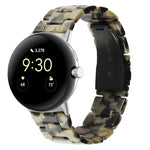 Three-beads Resin Watch Band, For Google Pixel Watch 4 / 3 / 2 / 1 41mm