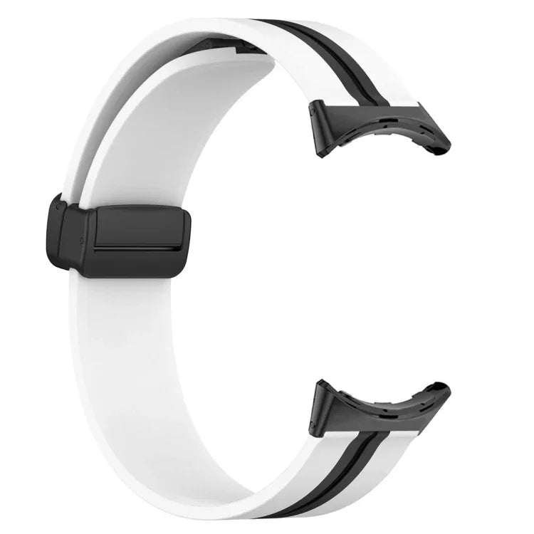 Correia de Relógio em Silicone com Fivela Dobrada Bicolor, Para Google Pixel Watch 4 / 3 / 2 / 1 41mm