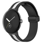 Correia de Relógio em Silicone com Fivela Dobrada Bicolor, Para Google Pixel Watch 4 / 3 / 2 / 1 41mm