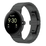Correia de Relógio Metálica com Fivela Borboleta de Uma Conta, Para Google Pixel Watch 4 / 3 / 2 / 1 41mm