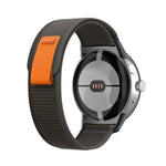 Correia de Relógio em Nylon com Conector Preto Loop, Para Google Pixel Watch 4 / 3 / 2 / 1 41mm