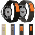 Correia de Relógio em Nylon com Conector Preto Loop, Para Google Pixel Watch 4 / 3 / 2 / 1 41mm