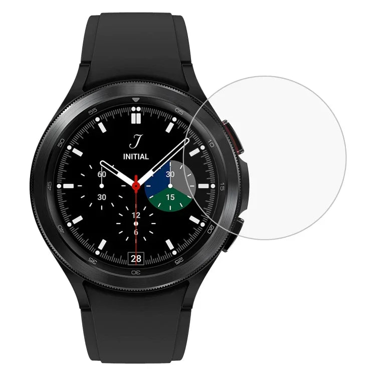 Película Protetora de Vidro Temperado 0,26mm 2.5D 9H para Ecrã de Relógio, Para Samsung Galaxy Watch4 Classic 46mm, Para Samsung Galaxy Watch4 40mm