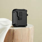 Capa protetora para auriculares Eagle anti-choque com interruptor, para AirPods Pro 3, para AirPods Pro 2, para AirPods 3, para AirPods Pro, para AirPods 1 / 2