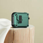 Capa protetora para auriculares Eagle anti-choque com interruptor, para AirPods Pro 3, para AirPods Pro 2, para AirPods 3, para AirPods Pro, para AirPods 1 / 2