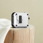 Capa protetora para auriculares Eagle anti-choque com interruptor, para AirPods Pro 3, para AirPods Pro 2, para AirPods 3, para AirPods Pro, para AirPods 1 / 2