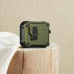 Capa protetora para auriculares Eagle anti-choque com interruptor, para AirPods Pro 3, para AirPods Pro 2, para AirPods 3, para AirPods Pro, para AirPods 1 / 2