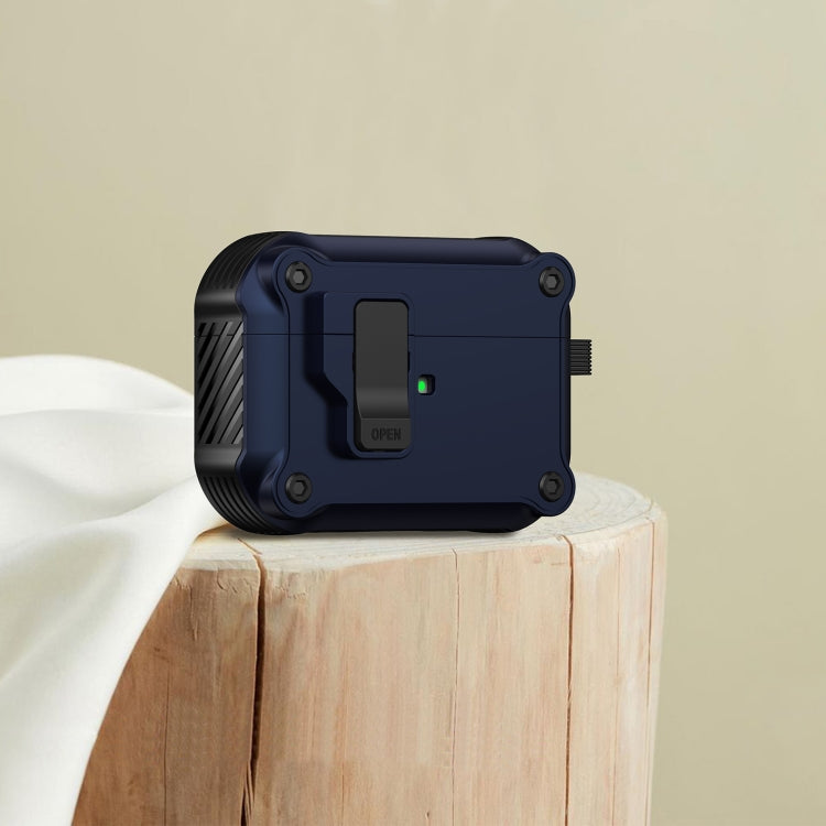 Capa protetora para auriculares Eagle anti-choque com interruptor, para AirPods Pro 3, para AirPods Pro 2, para AirPods 3, para AirPods Pro, para AirPods 1 / 2