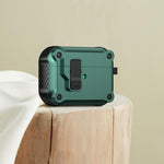 Capa protetora para auriculares Eagle anti-choque com interruptor, para AirPods Pro 3, para AirPods Pro 2, para AirPods 3, para AirPods Pro, para AirPods 1 / 2