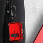 Capa protetora para auriculares Eagle anti-choque com interruptor, para AirPods Pro 3, para AirPods Pro 2, para AirPods 3, para AirPods Pro, para AirPods 1 / 2