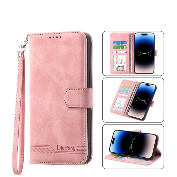 Dierfeng Dream Line TPU + PU  Leather Phone Case, For iPhone 12, For iPhone 12 mini, For iPhone 12 Pro, For iPhone 12 Pro Max, For iPhone 11, For iPhone 11 Pro, For iPhone 11 Pro Max