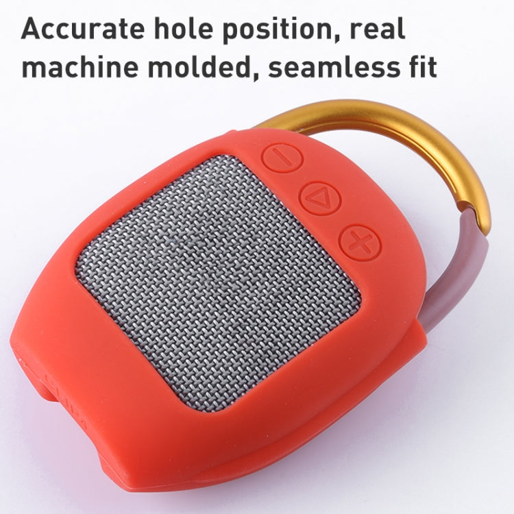 Capa Protetora de Silicone para Altifalante Bluetooth Sem Fios, Para JBL Clip 4