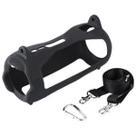 Capa de Silicone para Altifalante Bluetooth com Efeito de Luz Colorida e Alça de Ombro, Para JBL Pulse 5 Preto, Para JBL Pulse 5 Vermelho, Para JBL Pulse 5 Azul