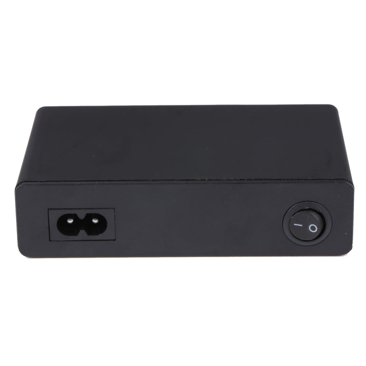 Carregador Inteligente Rápido 10 em 1 65W QC3.0 USB, Ficha EUA, Ficha Reino Unido, Ficha Austrália