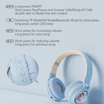 Q1 Auscultadores Monster Kids Bluetooth Over-Ear para Crianças