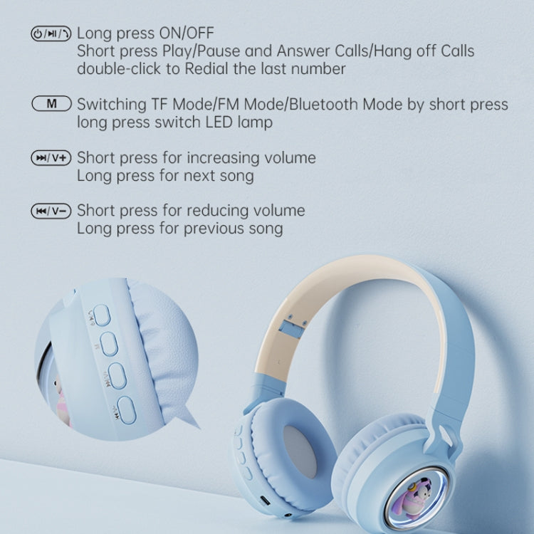 Q1 Auscultadores Monster Kids Bluetooth Over-Ear para Crianças