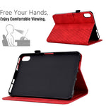 Capa inteligente para tablet em couro com relevo em losango para iPad 10ª geração 10.9 2022, para iPad 10ª geração 10.9 2022