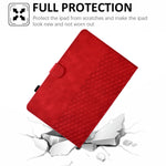 Capa inteligente para tablet em couro com relevo em losango para iPad 10ª geração 10.9 2022, para iPad 10ª geração 10.9 2022