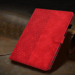 Capa inteligente para tablet em couro com relevo em losango para iPad 10ª geração 10.9 2022, para iPad 10ª geração 10.9 2022